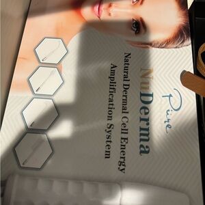 NuDerma NuDerma Skin Care Device Box - White and Blue